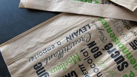En 2021, les papiers/cartons d’emballage représentent  66 % du volume de production papetière en France (contre 45,2% en 2001). © B. Guicheteau